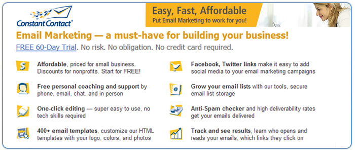 Constant Contact - 60 Day Free Trial