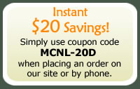 Instant Coupon Code MCNL-20D